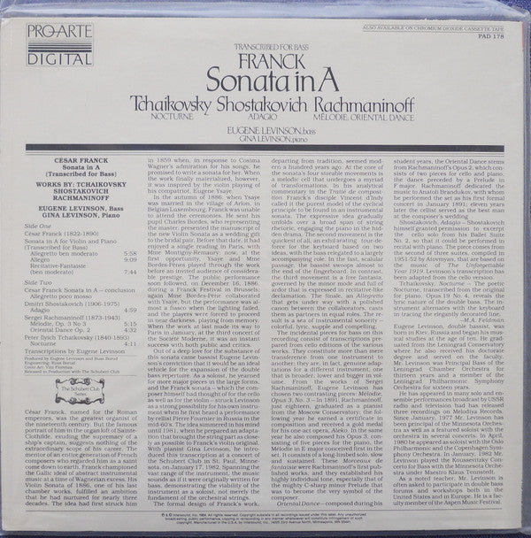 Release: Untitled-Vinyl-US-1984-PAD 178-10039691
