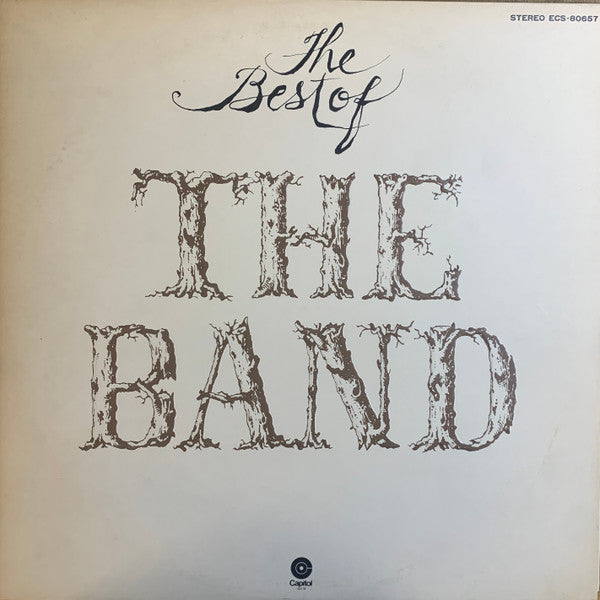 Release: The Best Of The Band-Vinyl-Japan-1976-ECS-80657-27361515