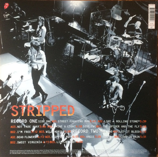 Release: Stripped-Vinyl-UK-1995-7243 8 41040 1 6, 7243 8 41040 1 6, V2801-20426623
