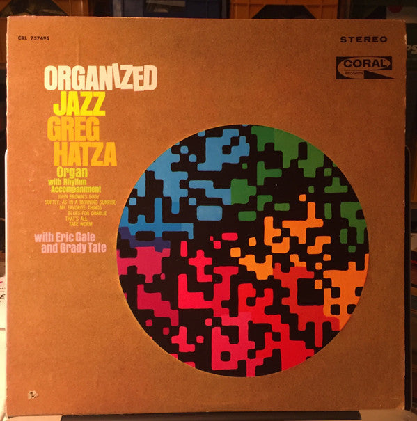 Release: Organized Jazz-Vinyl-US-1968-CRL 757495-16387332