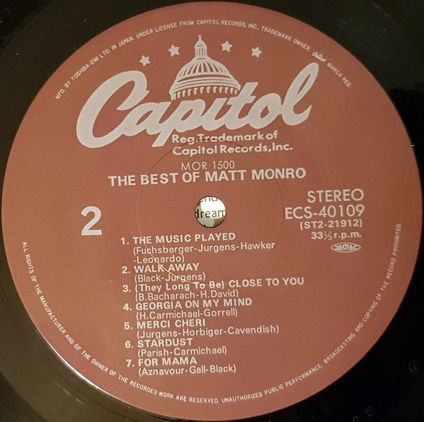 The Best Of Matt Monro
