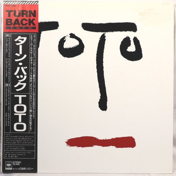 Release: Turn Back-Vinyl-Japan-1984-25AP 2000-16901259