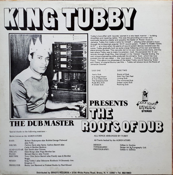 Master Release: Presents The Roots Of Dub by King Tubby