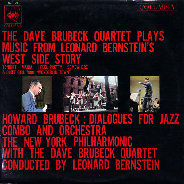 Release: Bernstein Plays Brubeck Plays Bernstein-Vinyl-Japan-1960-SL 1105-14533085