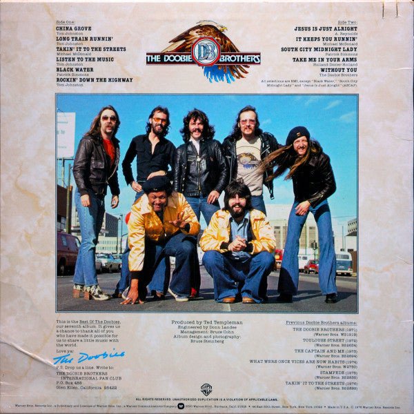 Release: Best Of The Doobies-Vinyl-US-1976-BS 2978-11774900