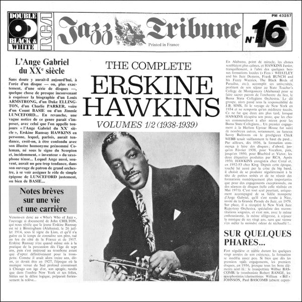 Master Release: The Complete Erskine Hawkins Volumes 1/2 (1938/1939) by Erskine Hawkins