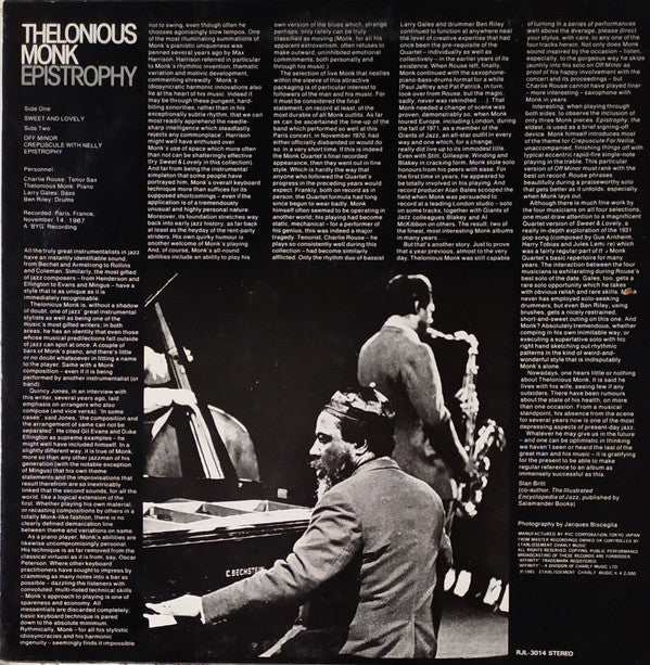 Release: Live In Paris Part 2-Vinyl-Japan-1981-RJL-3014-14803499