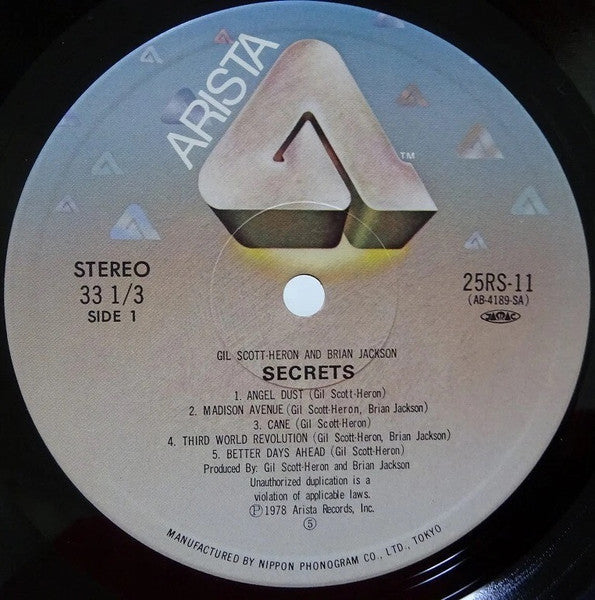 Master Release: Secrets by Gil Scott-Heron & Brian Jackson