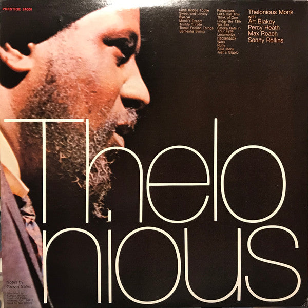 Release: Thelonious Monk-Vinyl-US-1972-PR 24006, PRT-24006-26263055