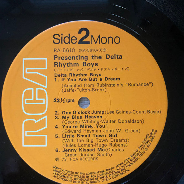 Presenting The Delta Rhythm Boys