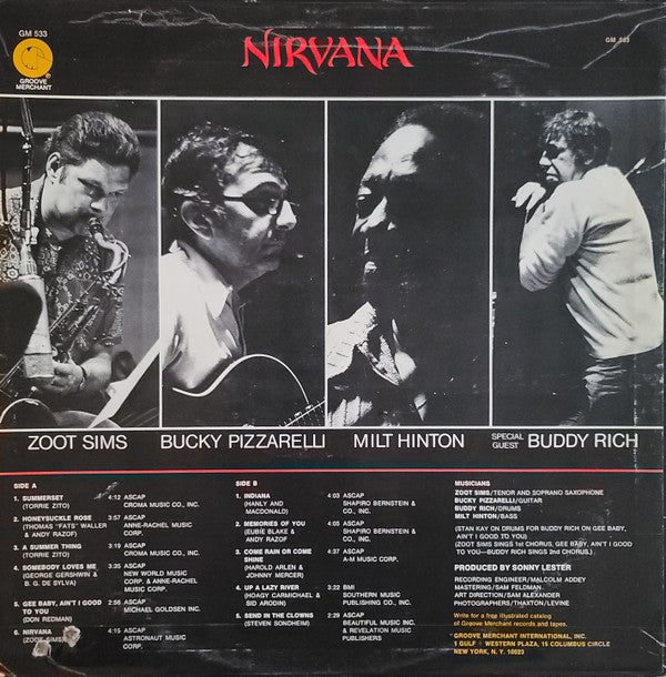 Release: Nirvana-Vinyl-US-1974-GM 533-26540069