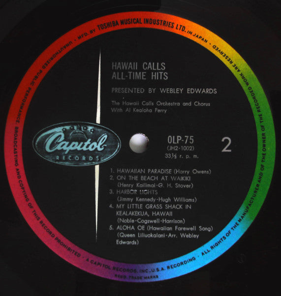 Hawaii Calls All-Time Hits