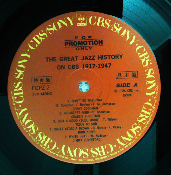The Great Jazz History On CBS 1917-1947