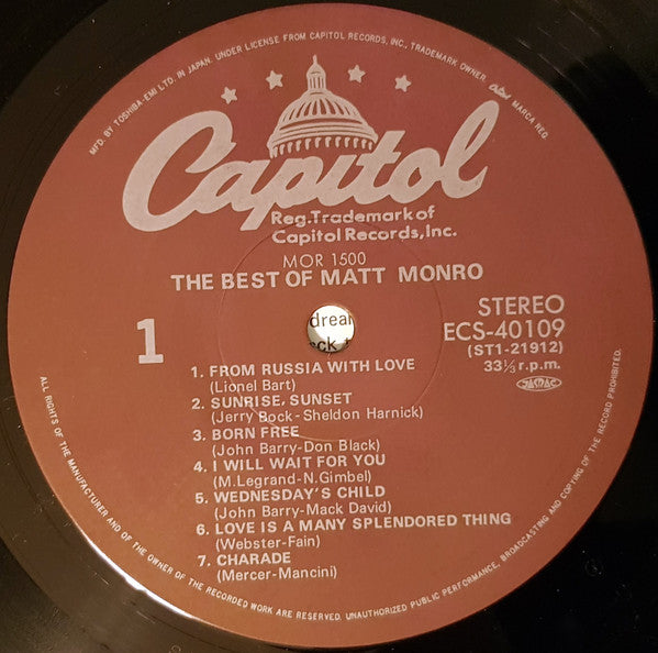 The Best Of Matt Monro