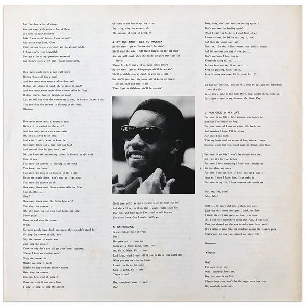 Stevie Wonder Live = スティービー・ワンダー・オン・ステージ