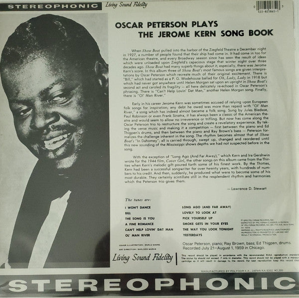 Oscar Peterson Plays The Jerome Kern Songbook