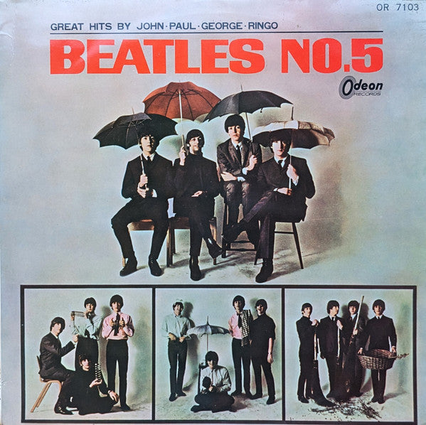 Release: Beatles No. 5 = ビートルズ No. 5-Vinyl-Japan-1965-OR 7103, OR-7103-33176106