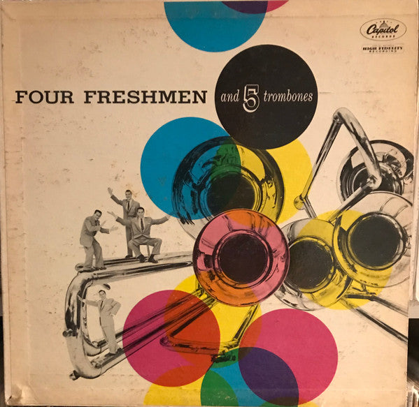 Release: Four Freshmen And 5 Trombones-Vinyl-US-1955-T683, T-683-13030431