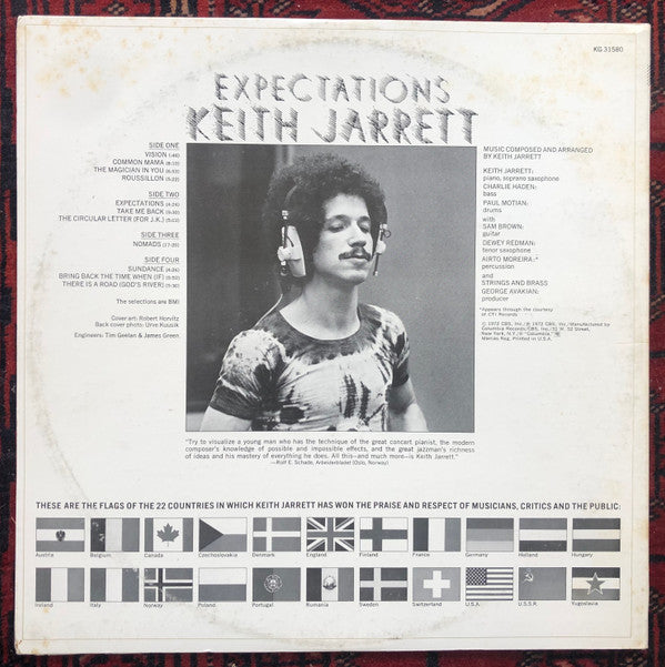 Release: Expectations-Vinyl-US-1972-KG 31580-17978845