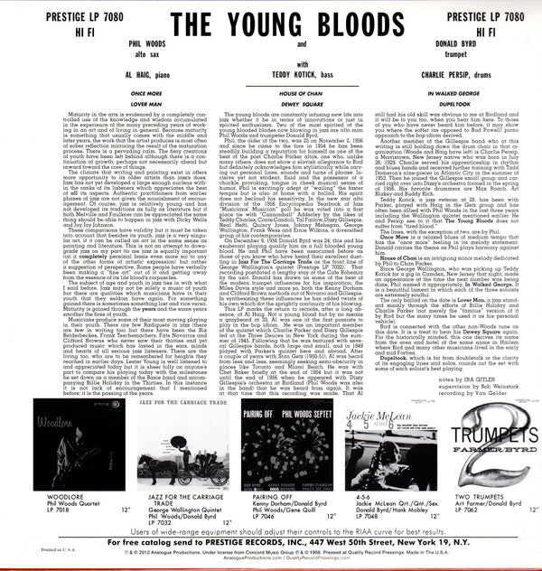 Release: The Young Bloods-Vinyl-US-2022-APRJ 7080, LP 7080, LP7080-24273524
