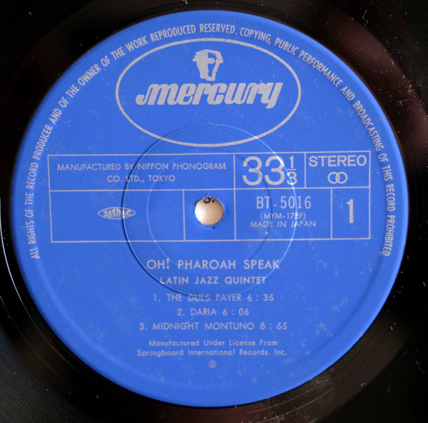 Oh! Pharoah Speak