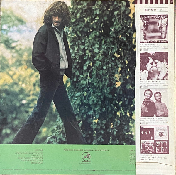 Release: George Harrison-Vinyl-Japan-1979-P-10561D-21911455