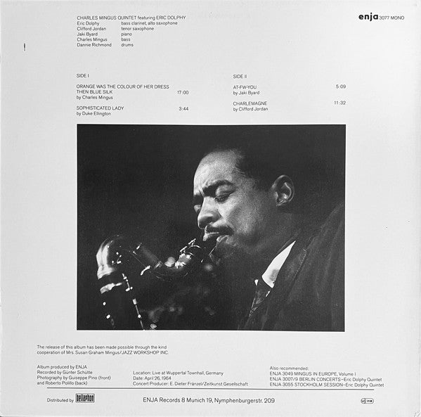 Mingus In Europe Volume II