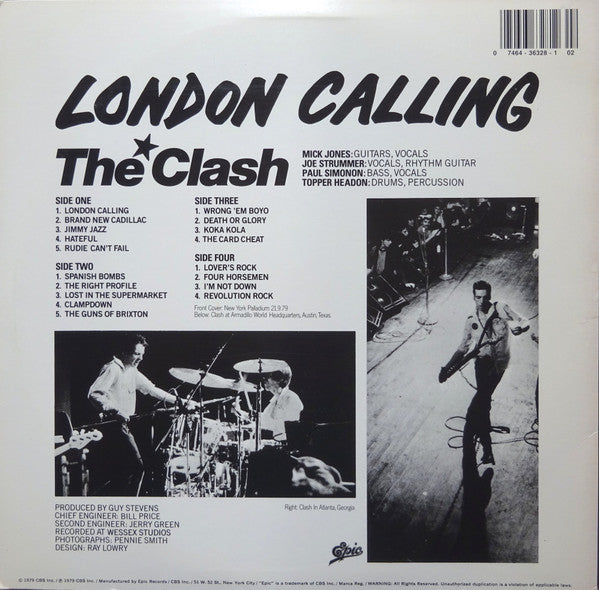 Release: London Calling-Vinyl-US-None-EG 36328-12068791