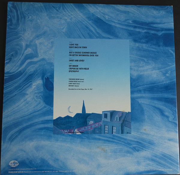 Release: Thelonious Monk-Vinyl-Japan-1983-K18P-6255/6-10082910