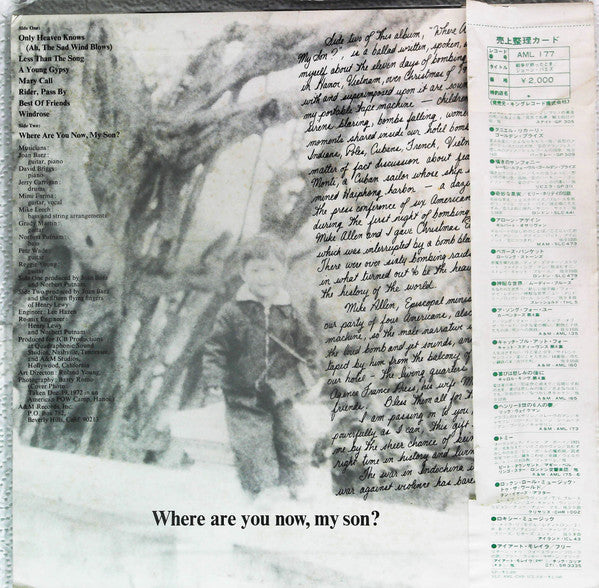 Release: Where Are You Now, My Son?-Vinyl-Japan-1973-AML 177-13245629