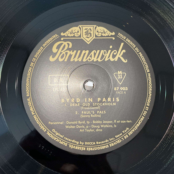 Byrd In Paris (Volume 1)