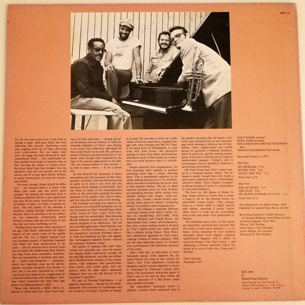 Release: No Problem-Vinyl-Japan-1980-25PJ-14-10780083