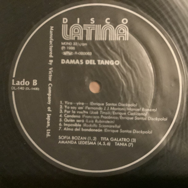 Damas Del Tango = タンゴの淑女たち