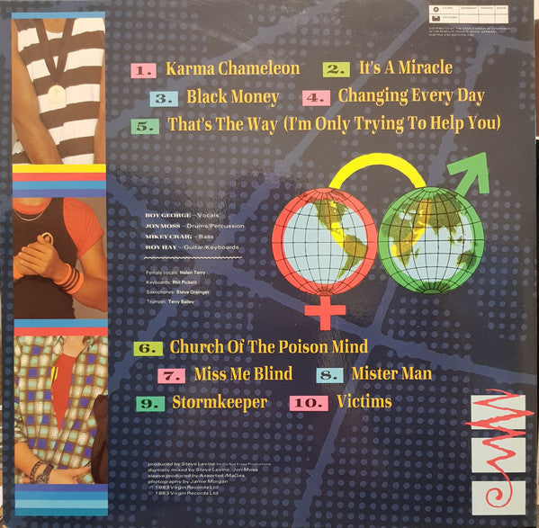 Release: Colour By Numbers-Vinyl-Europe-1983-V 2285, V2285, 205 730/97448-21256960