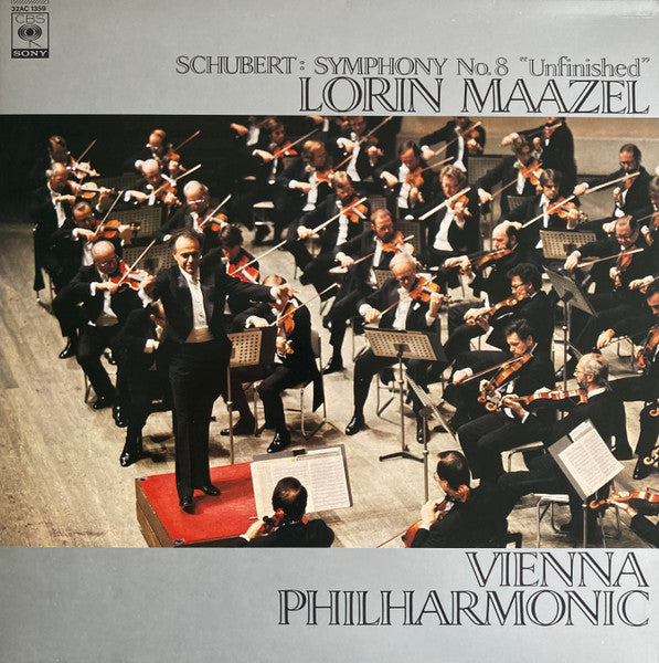 Release: Symphony No. 8 "Unfinished"-Vinyl-Japan-1981-32AC 1359-29898400