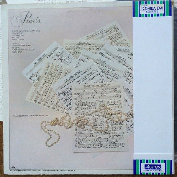 Master Release: Pearls Songs Of Goffin And King by Carole King