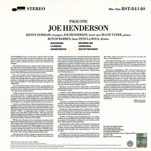 Release: Page One-Vinyl-Russia-2022-BST 84140-23148773