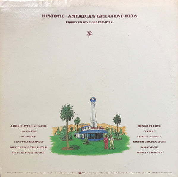 Master Release: History - America's Greatest Hits by America (2)