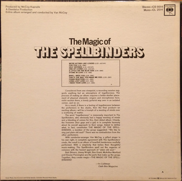 Master Release: The Magic Of by The Spellbinders