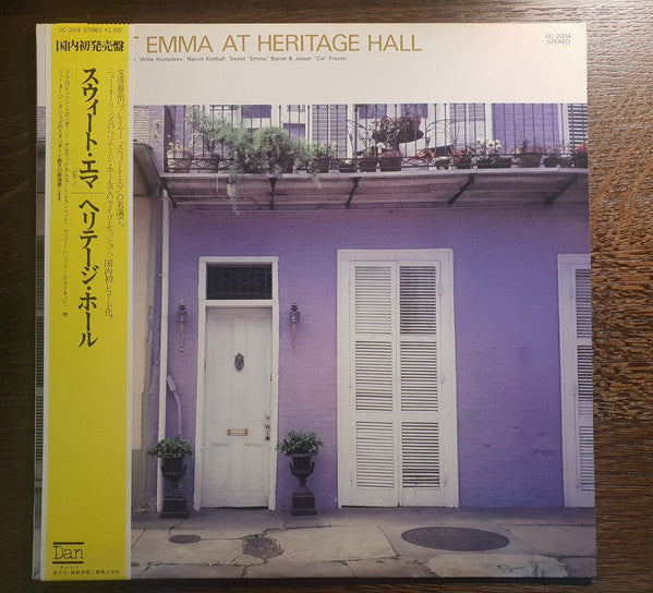 Release: Sweet Emma The Bell Gal And Her New Orleans Jazz Band At Dixieland Hall-Vinyl-Japan-1981-VC-2004-12629581