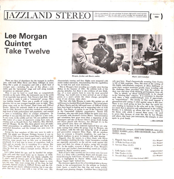 Release: Take Twelve-Vinyl-Japan-None-JLP 980-10325098