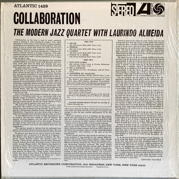 Release: Collaboration-Vinyl-US-None-SD 1429, 1429-14785857