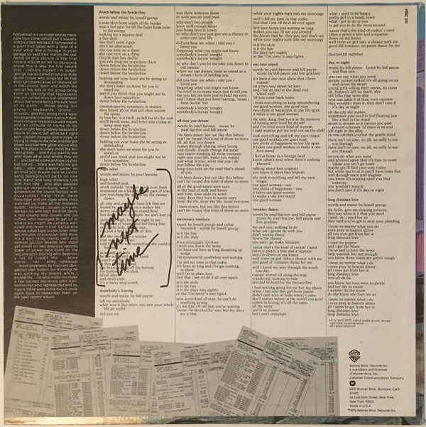 Release: The Last Record Album-Vinyl-US-1975-BS 2884-11453274