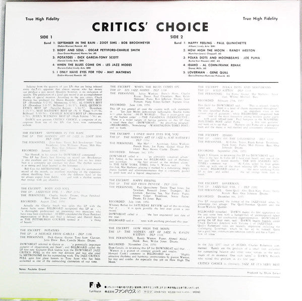 Critics' Choice