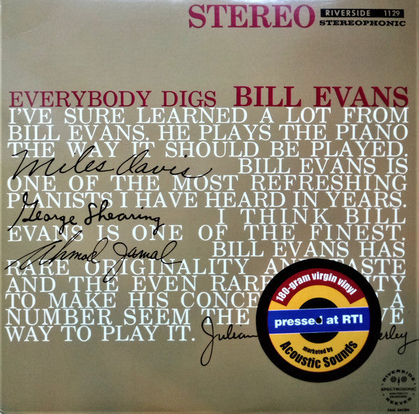 Release: Everybody Digs Bill Evans-Vinyl-US-2002-OJC-068, RLP-1129-25818049