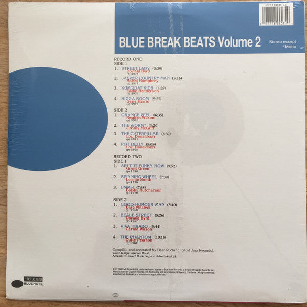 Master Release: Blue Break Beats Volume Two by Various