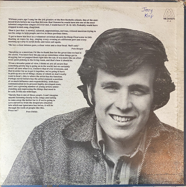 Master Release: Tapestry by Don McLean