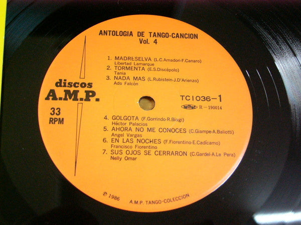 Release: Unknown Release-Vinyl-Japan-1986-TC-1036-32342472