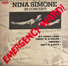 Nina Simone - In Concert - Emergency Ward! (Vinyl, LP, Album, Promo, Stereo) Very Good Plus (VG+) / Very Good Plus (VG+)
