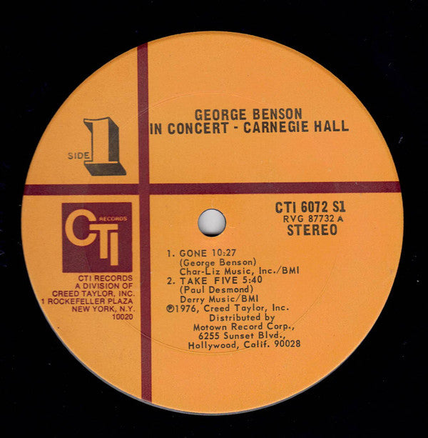 In Concert - Carnegie Hall